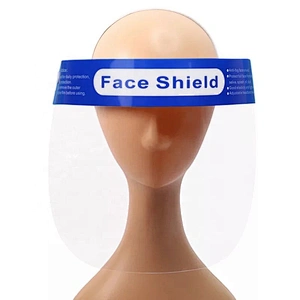 China factory wholesale anti fog double side film protective full face shield