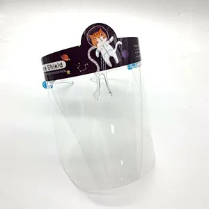 China manufacture prevention clear full face shield  transparent isolation protective face shield