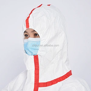 SMS non woven isolation coverall for hospital use