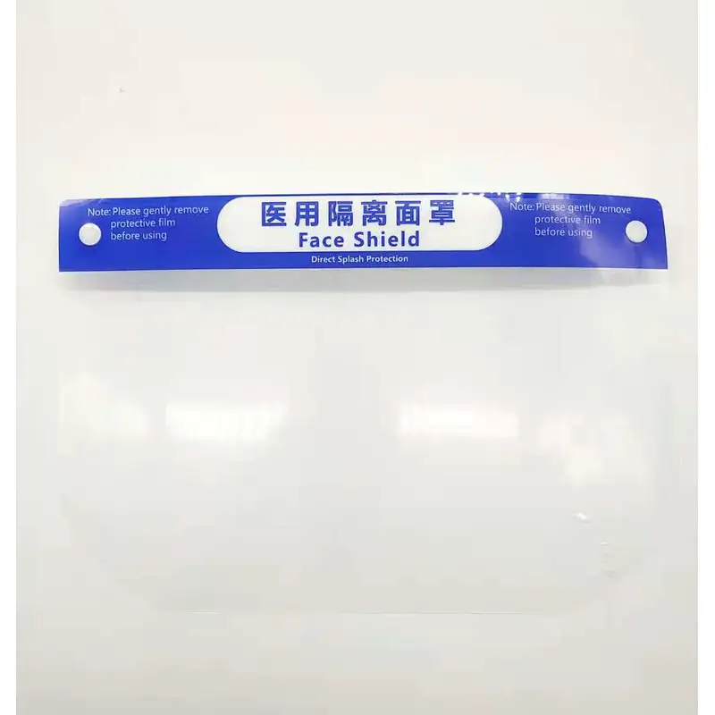 Personal Protection Face Plastic Shields Full Face Protective Cover Face and Eyes Shield Safety Anti-Fog Anti-Oil Anti