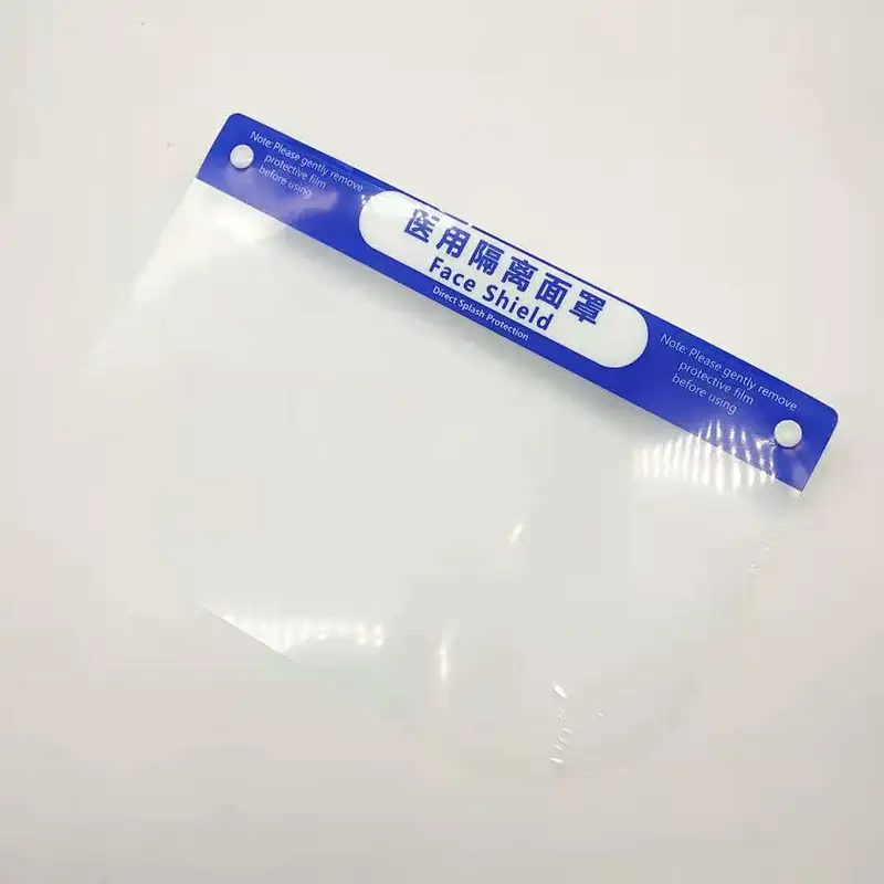 Personal Protection Face Plastic Shields Full Face Protective Cover Face and Eyes Shield Safety Anti-Fog Anti-Oil Anti