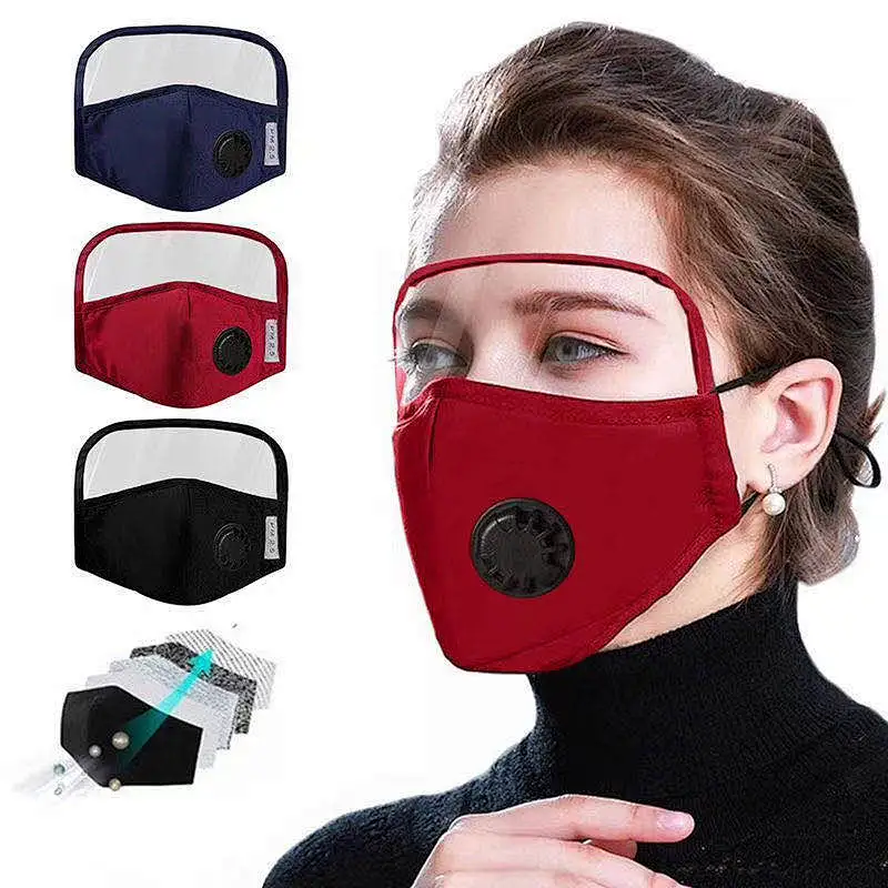 anti-splash isolation spectacle frame dust-proof anti-smoke protective face shield factory in stock