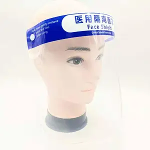 Personal Protection Face Plastic Shields Full Face Protective Cover Face and Eyes Shield Safety Anti-Fog Anti-Oil Anti