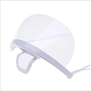 Factory wholesale Health Care Transparent Shield Catering Food Kitchen Hotel Plastic Restaurant Mouth shield