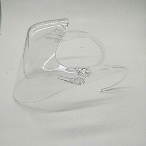 transparent  face shields Dust isolation face screen shield adult fashion face shield