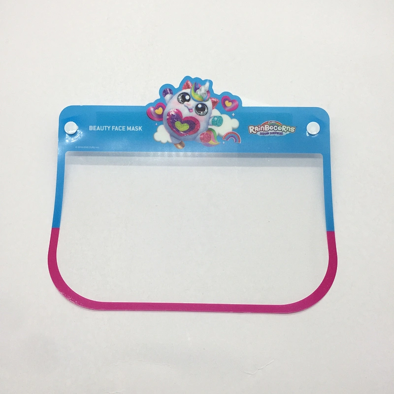 custom Face shield Protective Shield Anti-Dust Plastic Full Kids Face visor Disposable Face Shields