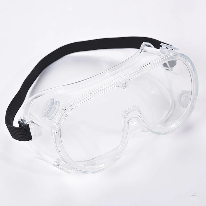 goggle Four beads transparent protective sealing anti-droplet anti-sputum elastic band goggles soft convenient