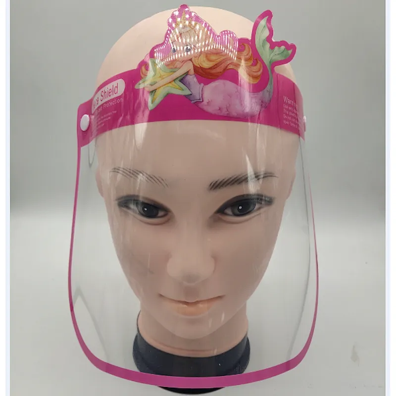 China factory hot selling  prevention clear full face shield  transparent isolation protective face shield for kids