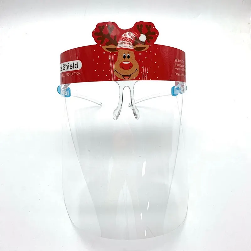 Factory face shield transparent cartoon anti-droplet children's glasses protective double-sided films oil-proof anti-fog