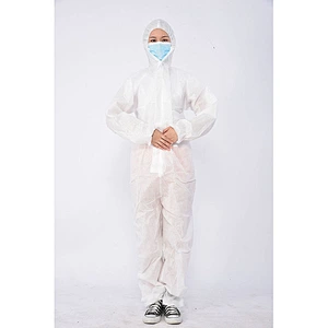 SMS non woven isolation suit for hospital protective gowns protection isolation coverall
