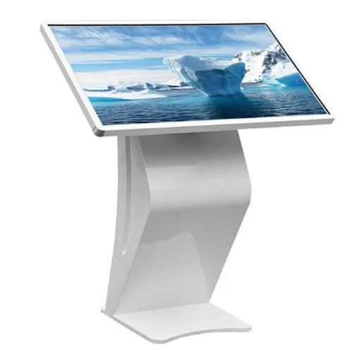 White Color k stand kiosk