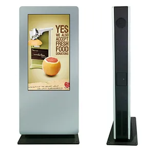 Dual sides outdoor digital signage