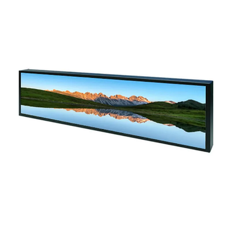 Stretched LCD display