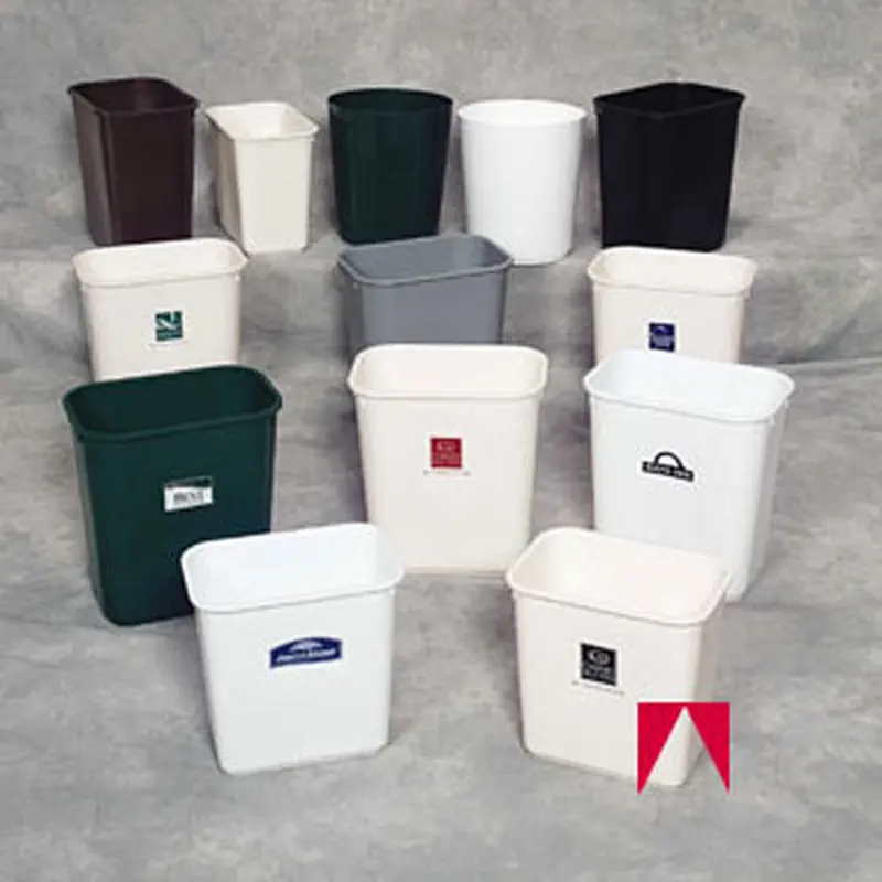 Rectangular Plastic Waste Basket