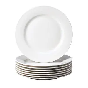 Plate White  12