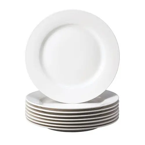 Plate White  12