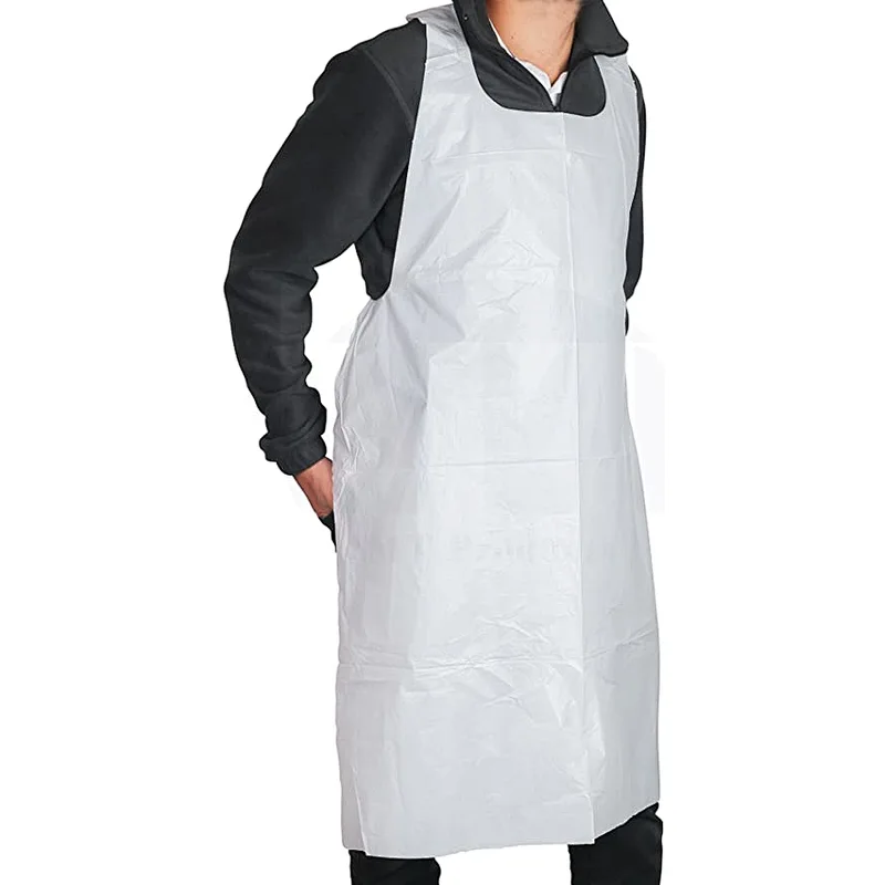 Apron Disposable White