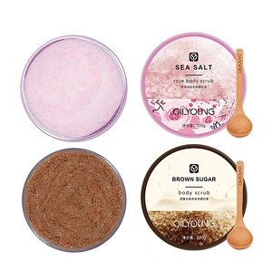 private label pink dead sea scrub with shea butter natural Suger body scrub for lighting factory hot sale