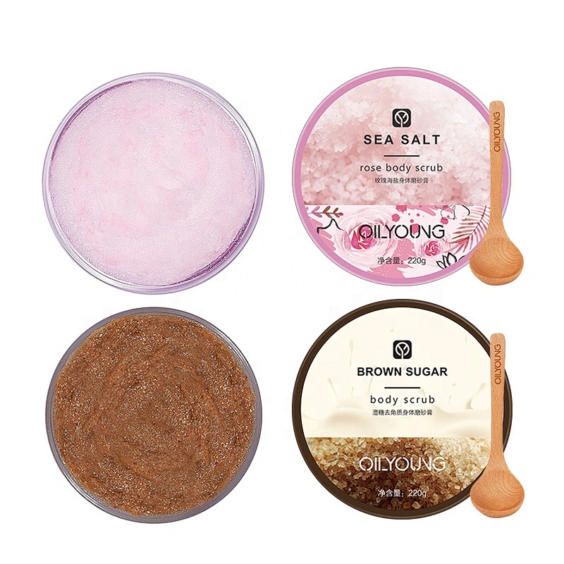 private label pink dead sea scrub with shea butter natural Suger body scrub for lighting factory hot sale