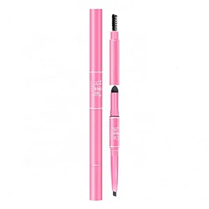 Direct Factory Price Custom 3 in 1 Waterproof Private Label Eyebrow Pencil With Brush