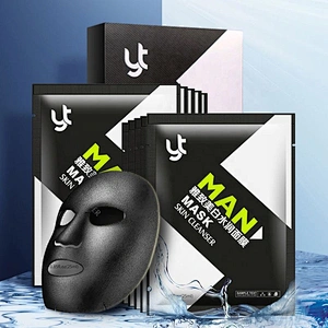 Private Label facial collagen mask Moisturizing Anti Aging Skin Care Sheet Skin Jelly Mask for Men