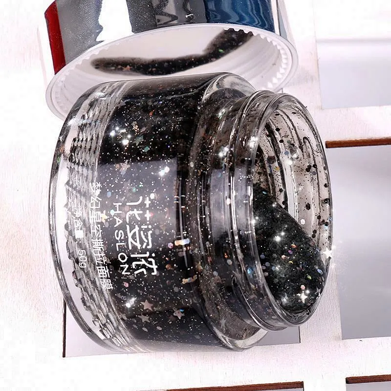 Women Cosmetic Beauty Deep Cleansing Firming Hydrating Glitter Face Mask Peel Off