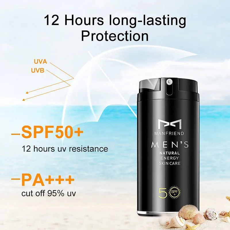 Professional China Manufacturer Waterproof Mineral Face Oem Spf 50 Sun Screen Block Cream For Face