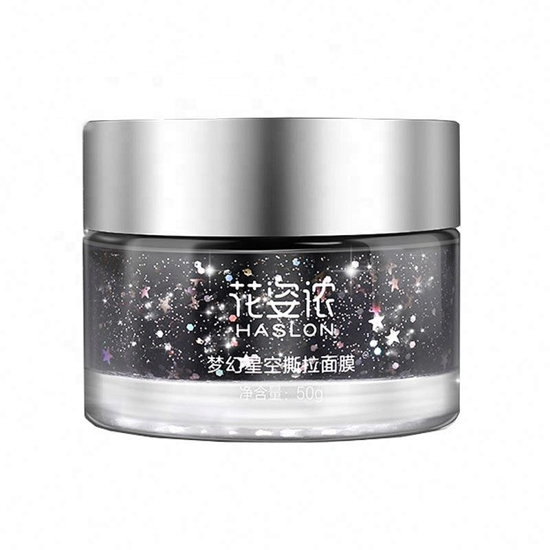Hot Sale Korea Star Cleaning Face Blackheads Peel Off Beauty Facial Glitter Mask