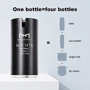 High Quality Private Label Logo Man Cosmetics  Liquid Matte Liquid Makeup Foundation For Men