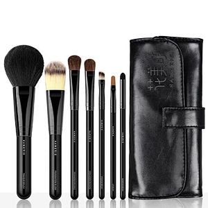 Custom logo 7pcs Makeup Brushes Set Private Label Cosmetics Beauty Foundation Powder Blush Contour Sector Make up Brush Kit
