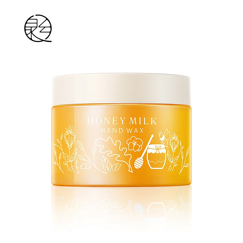Natural Honey wax hand manufacturers Milk Collagen anti-wrinkle Moisturizing peel off hand wax mask