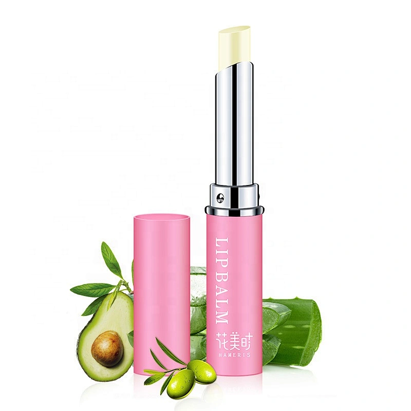 Wholesale personalised Cute lip balm Chapstick  Pink Organic Fancy Lip Plump Balm