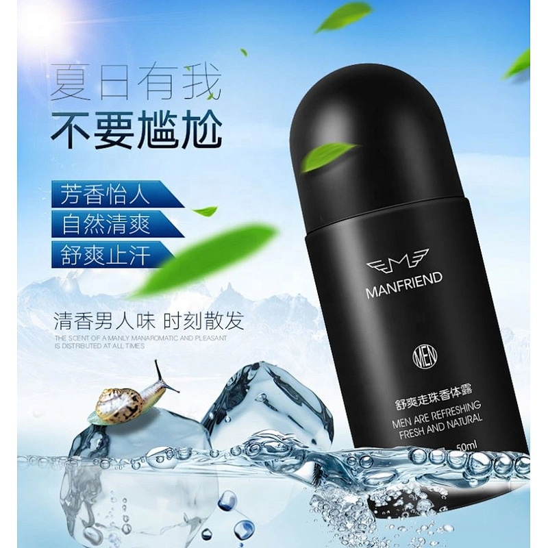 China Manufacturer Men Sexy Underarm Glass Roll On Style Antiperspirant Deodorant Stick For Men