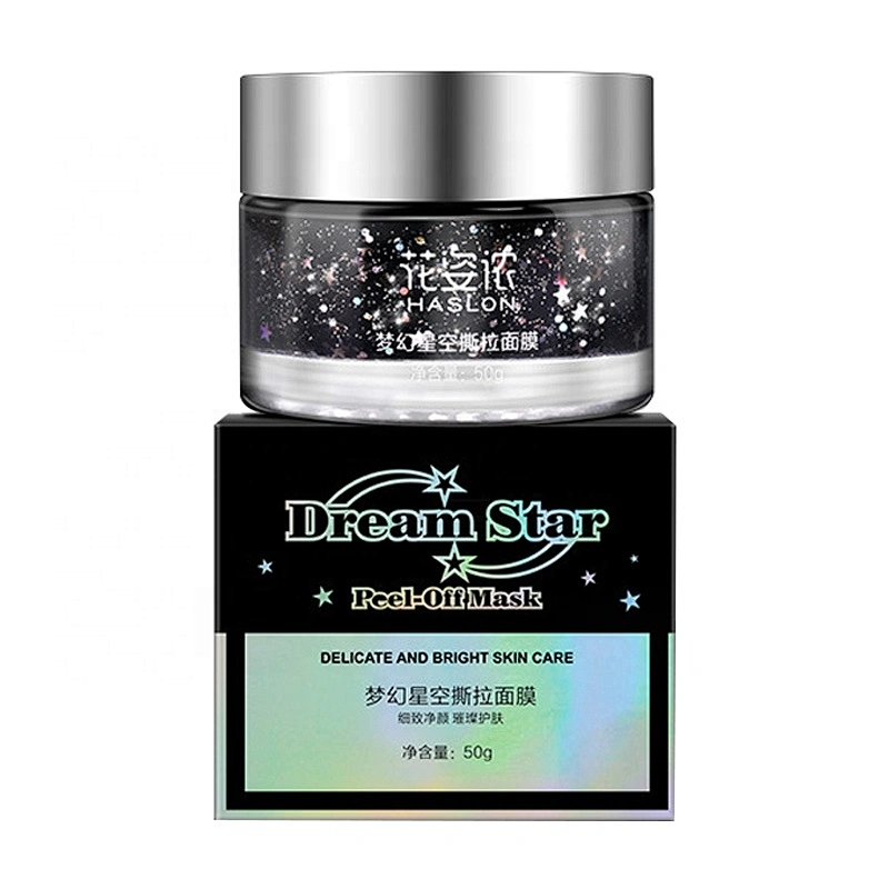 private label organic natural star charcoal blackhead remover stretch peel off face mask
