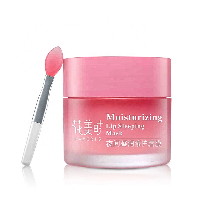 private label pink lip lightening plumping mask hydrating plumper collagen lip mask patch