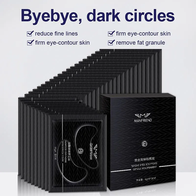 OEM ODM Dark Circles Remover Collagen Under Eye Pad Mask Gel Hydrogel Eye Patch