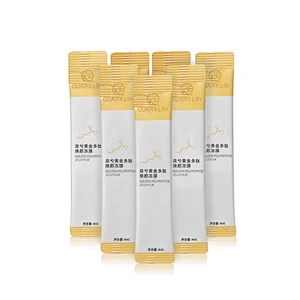 OEM Best Selling 24k gold Crystal Collagen Anti Aging Whitening Disposable Facial Repair Sleep Mask