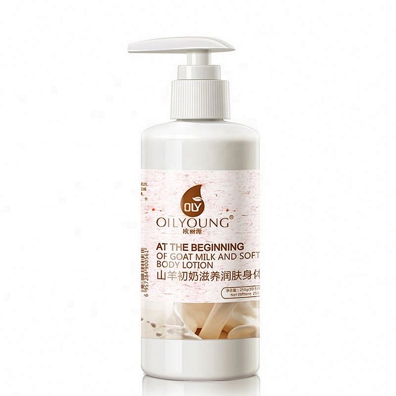 Goat milk bleaching face body cream black snow skin whitening moisturizing body lotion skin lightening lotion