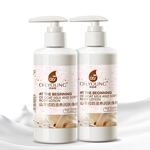 Goat milk bleaching face body cream black snow skin whitening moisturizing body lotion skin lightening lotion