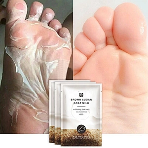 privet label natural skin whitening foot peel mask exfoliating foot peel mask