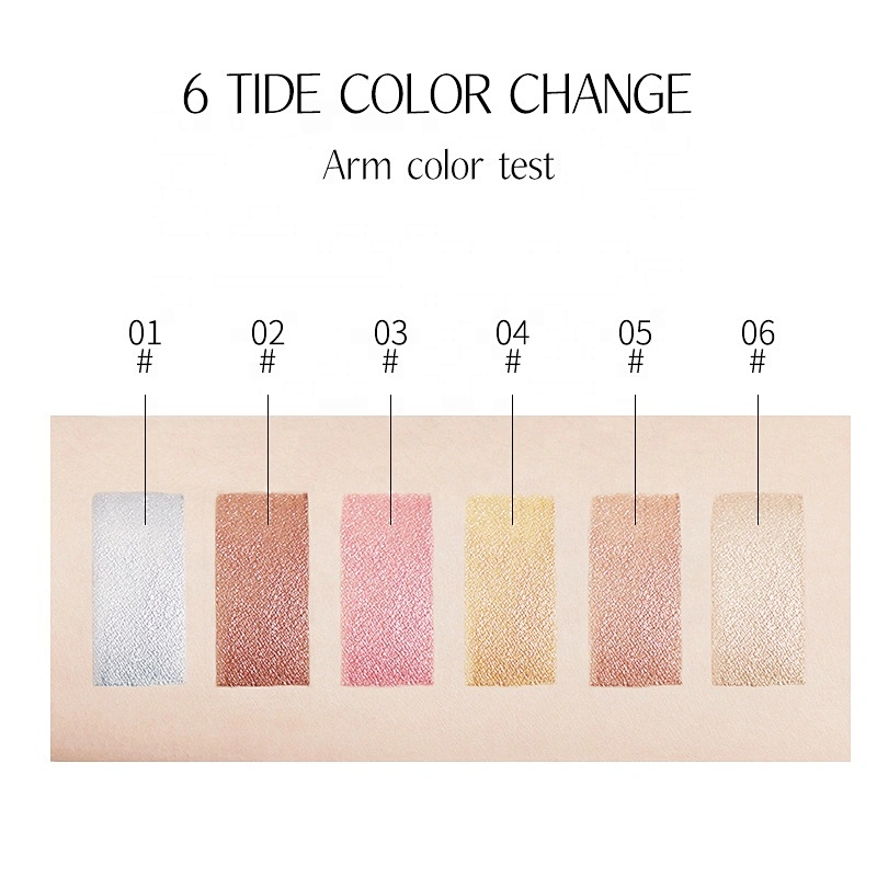 Custom vegan eyeshadow high pigment liquid glitter glitter eyeshadow oem