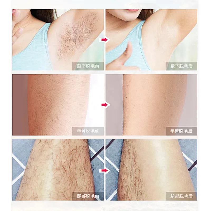 private label mild permanent herbal body hair removal cream depilatory cream
