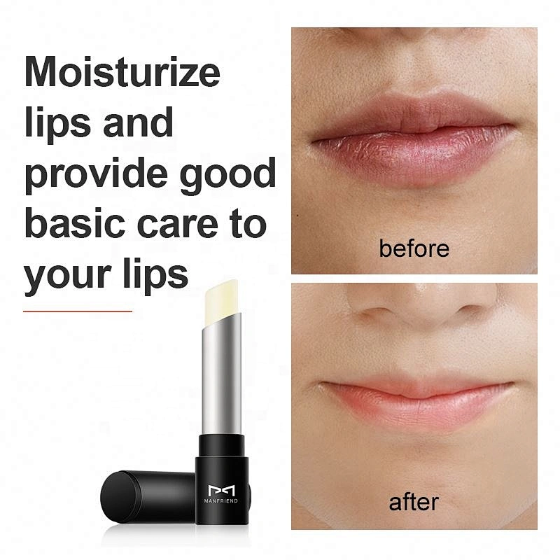 Custom Logo Wholesale Hot Man Vegan Lips Care Customised Men Honey Therpy Lightening  Lip Balm