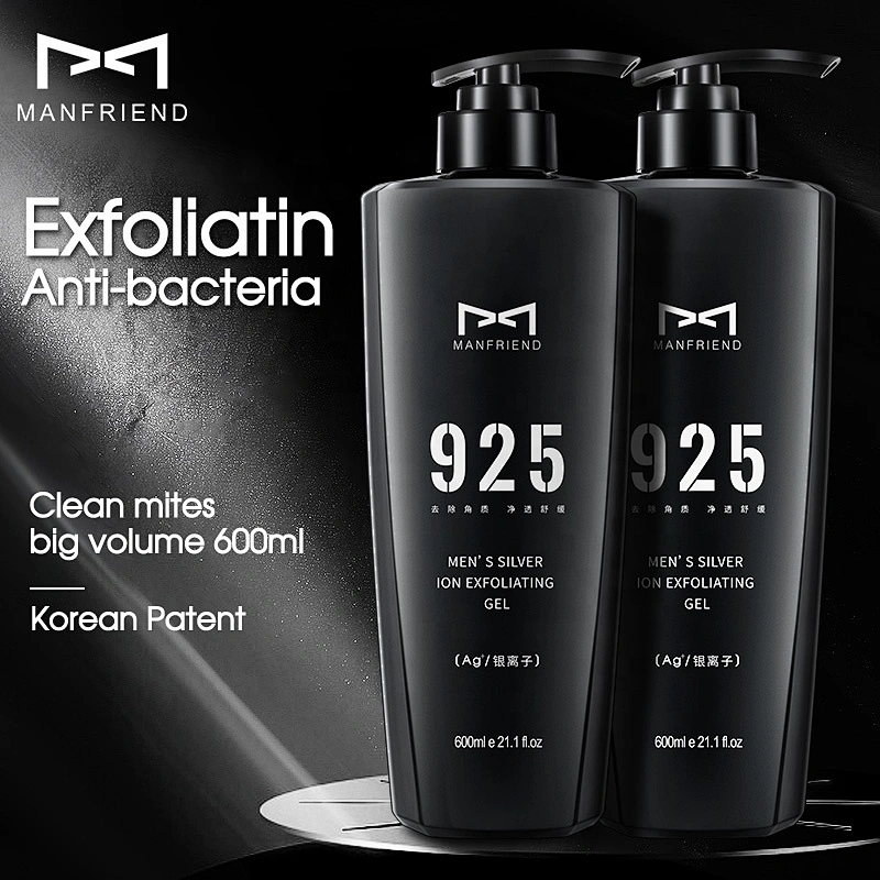 Private label men whitening exfoliating bath and body works shower gel
