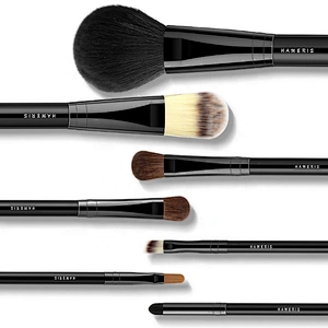 Custom logo 7pcs Makeup Brushes Set Private Label Cosmetics Beauty Foundation Powder Blush Contour Sector Make up Brush Kit