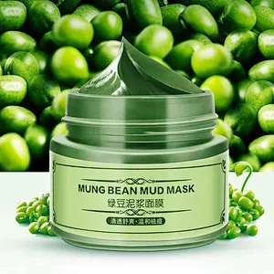 Cheap Promotional Cosmetic Beauty Oily Skin Green Bean Facial Mud Mask