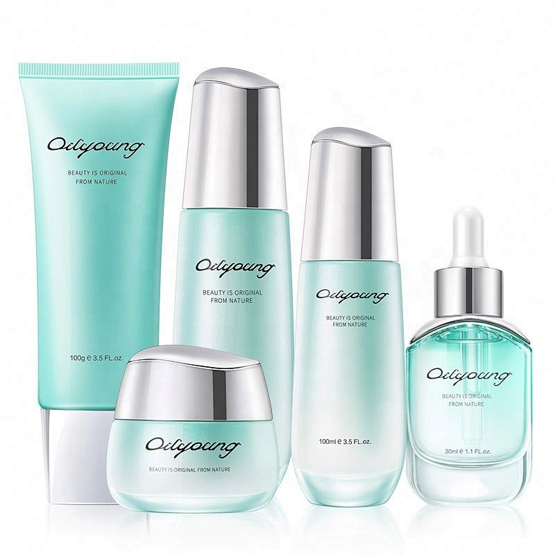 Custom Your Logo Korean natural whitening Herbal Brightening  Moisturizing Anti Aging Skin Care Set