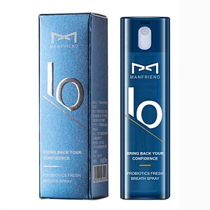 OEM /ODM private label men throat spray for bad breath mouth sanitizer breath refreshing spray