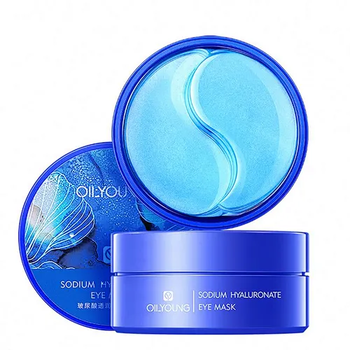 Wholesale Beauty Private Label Anti-Puffiness Nourishing Eye Care Cooling Gel Collagen Hydrogel Eye Patch