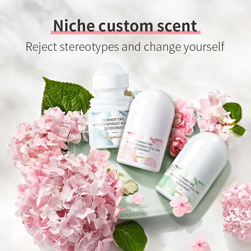 Private Label Wholesale Organic Custom Natural Deodorant Roll On Ball Antiperspirant Body Deodorant Stick For Women